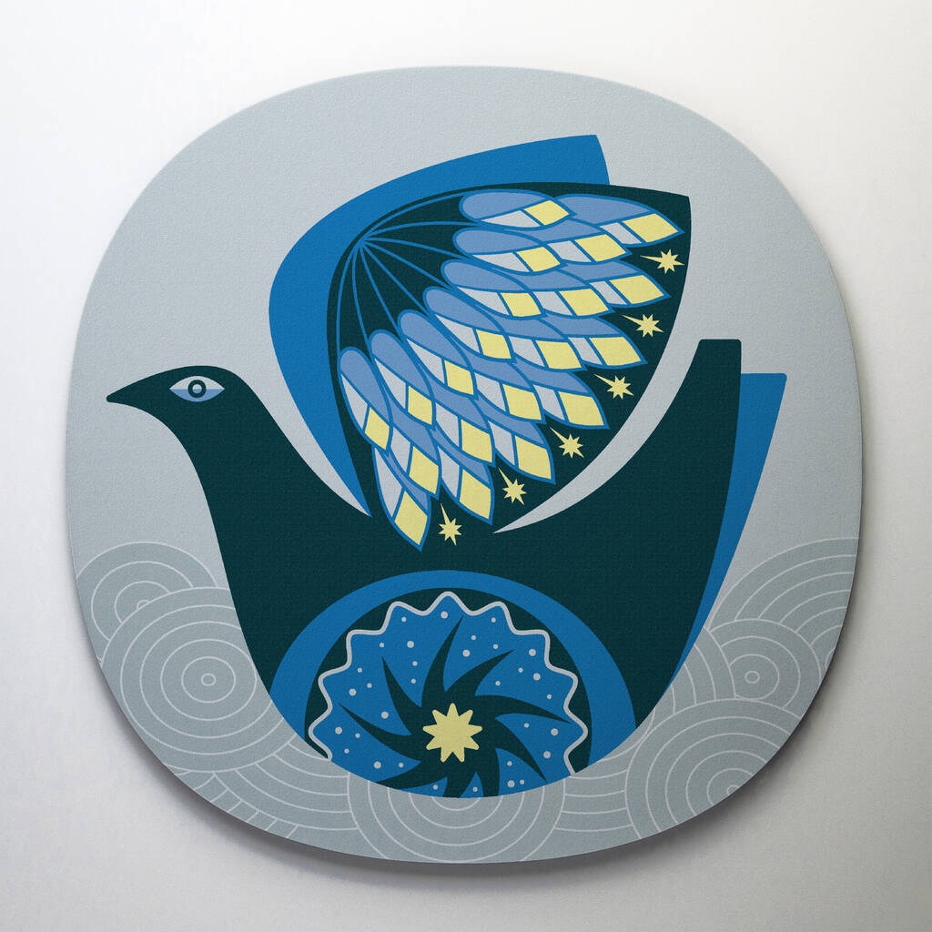 Bird Design Placemats And Coasters By Beyond the Fridge