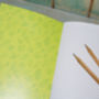Red Panda Illustration Notebook Lined Pages, thumbnail 3 of 4