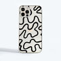 Abstract Lines Phone Case, thumbnail 1 of 2
