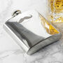 Personalised Moustache Hip Flask, thumbnail 4 of 8