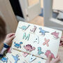 Roarsome Personalised Dinosaur Name Puzzle, thumbnail 1 of 11