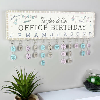 Personalised Birthday Planner Sign, 3 of 3