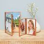 Recycled Glass Folded Photo Frame, thumbnail 5 of 10