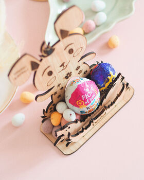 Personalised Easter Bunny Egg Holder, 7 of 10