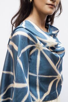 Super Soft, Fluid Hubutai Pure Silk Scarf, 3 of 5