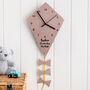 Children's Kite Personalised Wall Clock, thumbnail 5 of 7
