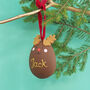Personalised Hand Painted Christmas Character Baubles, thumbnail 2 of 5