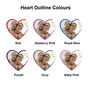 Personalised 'Sending A Hug' Heart Photo Card, thumbnail 3 of 3