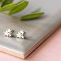 Sterling Silver Wish Upon A Star Studs, thumbnail 2 of 8