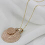 Personalised Golden Goddess Necklace In 9ct Solid Gold, thumbnail 5 of 5