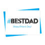 Hashtag #Bestdad #Bestdaddy Father's Day Card, thumbnail 4 of 4