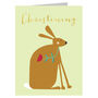 Mini Gold Foiled Christening Card, thumbnail 2 of 4