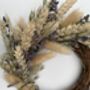 Mini Dried Flower Natural Wreath, thumbnail 3 of 5