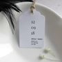 Modern Wedding Favour Tags, thumbnail 1 of 1
