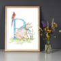 P Is For Pig Alphabet Art Print, thumbnail 1 of 12