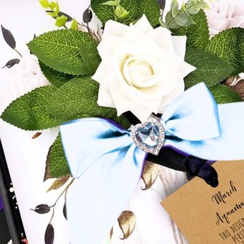 Bloom Aquamarine Birthstone Card For March Birthday, 2 of 10