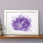Personalised Baby Ultrasound Scan Illustration Print, thumbnail 2 of 6