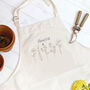 Personalised Embroidered Garden Apron, thumbnail 1 of 2