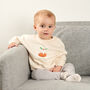 Personalised Children's 'Little Pud' Christmas Jumper, thumbnail 1 of 3