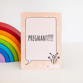 Fertility Treatment Milestone Cards With Box, 12 of 12