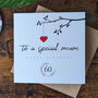 Personalised 60th Birthday Card For Special Mum, thumbnail 2 of 4