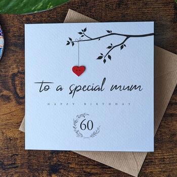 Personalised 60th Birthday Card For Special Mum, 2 of 4