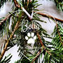Personalised Pet Remembrance Hanging Decoration, thumbnail 2 of 2