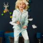 Glacier Teddy Silk Children's Pyjama Set, thumbnail 3 of 11