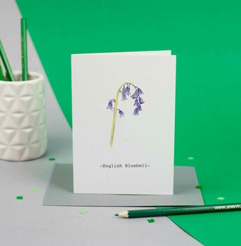 Personalised Herbs And Flowers Greetings Card, 5 of 12