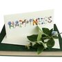 Botanical 'Happiness' Botanical Card, thumbnail 1 of 3
