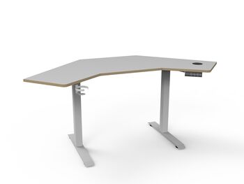 Gino Corner Height Adjustable Desk, 9 of 12