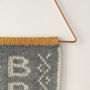 'Be Brave' Motivational Knitted Banner, thumbnail 5 of 11