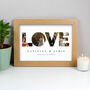 Personalised Photo Love Framed Print, thumbnail 6 of 10