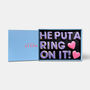 He Put A Ring On It! Letterbox Message Cookies Purple, thumbnail 2 of 7