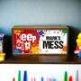 Personalised Light Box Play Room Mess, thumbnail 1 of 5