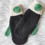 Cosy Pom Pom Socks And Mittens, thumbnail 3 of 7