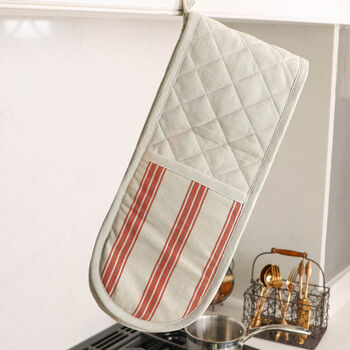 Personalised Striped Baking Apron, 4 of 6