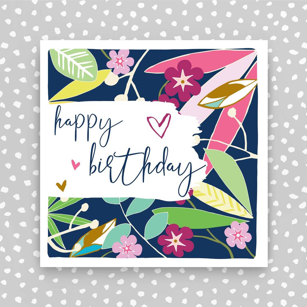 Birthday Card For Her By Molly Mae Notonthehighstreet