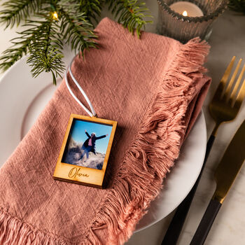 Personalised Photo Christmas Place Setting, 2 of 3