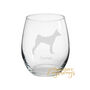 Personalised Basenji Dog Engraved Glass, thumbnail 4 of 5
