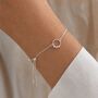30th Birthday Bead Slider Bracelet, thumbnail 3 of 4