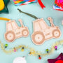 Tractor Christmas Tree Decoration, thumbnail 2 of 5
