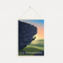 Go Bouldering Travel Poster Art Print, thumbnail 6 of 8