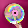Personalised Couples Names CD Style Mixtape Laser Disc, thumbnail 3 of 7