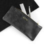 Monogrammed Luxury Leather Pencil Case, thumbnail 7 of 12