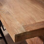 Reclaimed Elm Refectory Dining Table, thumbnail 4 of 7