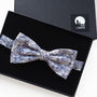 Umi Japanese Wave Bow Tie, thumbnail 2 of 3