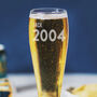 Personalised 2005 18th Birthday Glass, thumbnail 2 of 6