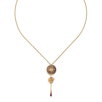 Layered Gold Plated Necklace, 2 of 4
