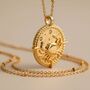 Cancer Zodiac Necklace 18k Gold Plated Gift, thumbnail 1 of 11